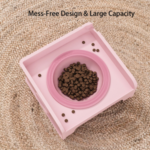 ABS grosir kustom musim panas keramik mangkuk kucing Spliceable Pet Fountain desainer mangkuk air untuk luar ruangan untuk perjalanan anjing hewan - Product Image 6