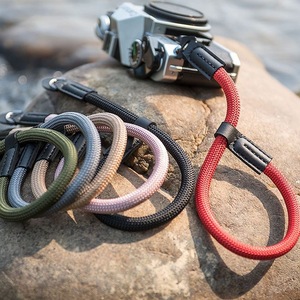 <b>Camera</b> Strap Rope Wrist Neck Anti Drop Anti Slip For Mirrorless <b>Digital</b> <b>Camera</b> 9 Colors With Leather Ends - Product Image 3