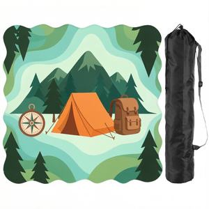 Mantel Ondulado para <span class=keywords><strong>Mesa</strong></span> de <span class=keywords><strong>Juego</strong></span>, Estilo Selva Chic, Alfombra para Mahjong, Accesorio para Noches de Mahjong, Decoración del Hogar - Product Image 5