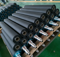 Cam taşıma için yüksek kaliteli asit dayanıklı kauçuk silindirler | Flor kauçuk Hypalon butil rulo