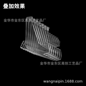 Transparent Acrylic Stand For Rice Eating Badge Display Japanese Style Desk Ornament Unisex Accessory Jinhua Made - Product Image 2