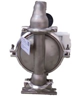 Bomba Neumática de Doble Diafragma Wilden P4/SSAPP/TNU/TF/STF/0014 con Carcasa de Acero Inoxidable y PTFE o Neopreno
