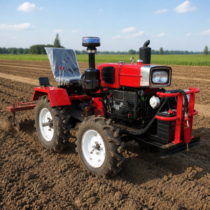   Tracteur agricole miniature rouge 25 CV, 2 roues motrices, transmission par engrenages, moteur haute productivité pour usage agricole - Product Image 1