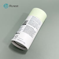 Emballage en tube de papier ovale biodégradable sans plastique écologique pour bâton de parfum solide