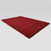 Teppich Relax Modern Flauschiger Kurzflor Einfarbiger Teppich Wohnzimmer Rutschfester Boden Waschbar 30 Grad Sehr Weich Beige 140 X 200 cm
