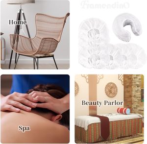 Cubierta desechable fiable para cuna facial que garantiza la limpieza durante los masajes - Product Image 5