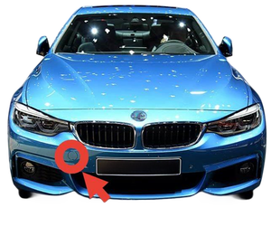 Per <span class=keywords><strong>BMW</strong></span> 4 Ser F32/F32 LCi/F33/F33 LCi/F36 copertura gancio traino paraurti anteriore, compatibile con OE 51118061005 - Product Image 1