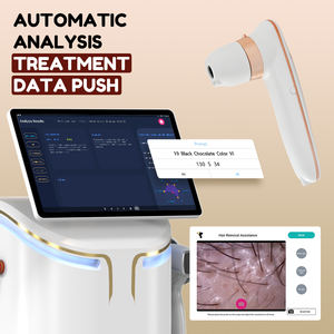 CE ISO disetujui Triple Wave sistem analisis kulit AI penggunaan komersial <span class=keywords><strong>Laser</strong></span> Diode layar sentuh 4K 755nm 808nm 940nm 1064nm es - Product Image 6