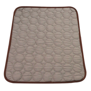 Pet <b>Cooling</b> Mat Rectangle Brown Xs Fabric Dog Cat Summer <b>Pad</b> - Product Image 5