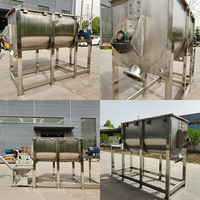 Mélangeur de poudre en acier inoxydable 300L de qualité alimentaire à prix d'usine pour la production de mélange de poudre de malt et de céréales