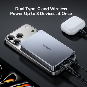 JOYROOM แบตสำรองแม่เหล็กไร้สายแบบพกพา ความจุ 10000mah ได้รับการรับรองมาตรฐาน CCC - Product Image 5