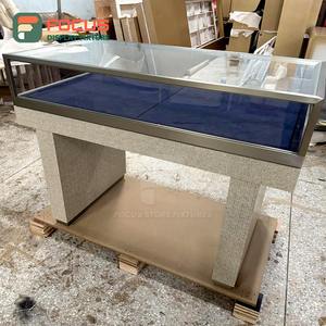 Vitrine murale en verre de haute qualité, comptoir à bijoux en bois, éclairage LED, vitrine murale moderne de luxe pour bijoux - Product Image 3