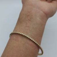 Bracelet Demi-Manchette en Diamant de Laboratoire Rond, Or Blanc 14K, pour Femme, Style Romantique Certifié par RATAN JEWELS