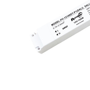 Transformateur d'alimentation LED 100W DALI-2 à gradation par pression sans scintillement 200-240V AC-DC 12V 24V IP20 PF élevé >0.95 Driver LED simple - Product Image 5