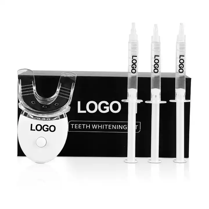 Top Quality Factory supply customized professional teeth whitening led kit Peroxide Bleaching System Bright White Smile Gel