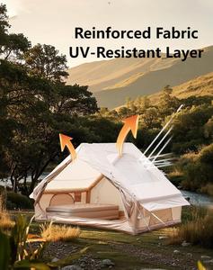 Tente de camping gonflable extérieure 4 saisons, imperméable et facile à installer avec accessoires - Product Image 3