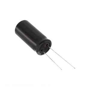 ตัวเก็บประจุแบบรูทะลุ (Through Hole) ยี่ห้อ Manufacturer Channel รุ่น 68uF CAP ALUM 68UF 20% 400V RADIAL TH ขนาด 400BXW68MEFC18X20 - Product Image 1