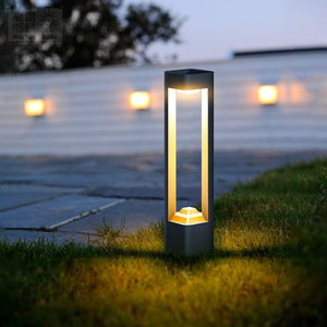 Lampada <span class=keywords><strong>da</strong></span> <span class=keywords><strong>Giardino</strong></span> <span class=keywords><strong>LED</strong></span> Solare Quadrata Cava IP65 Impermeabile per Vialetti di Ville - Product Image 5