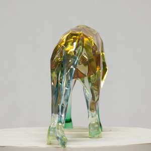 <span class=keywords><strong>รูป</strong></span>ปั้นเสือดาวเรซินใส<span class=keywords><strong>รูป</strong></span>สัตว์รูป<span class=keywords><strong>ทรง</strong></span><span class=keywords><strong>เรขาคณิต</strong></span>หลากสีของตกแต่งบ้านที่ทำด้วยมือเครื่องประดับทันสมัยหรูหรา - Product Image 5