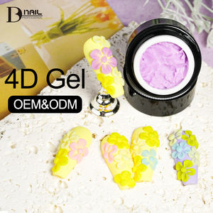 Diseño de uñas de mano no pegajoso 4D, escultura 3D de 32 colores, juego de esmalte de Gel tallado suave, Kit de Gel de tallado 3D UV sin Hema orgánico, sin TPO - Product Image 1