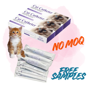 Catéter Urinario para <span class=keywords><strong>Gatos</strong></span>, Catéter Uretral Estéril de 1.0/1.3 mm (cateter para <span class=keywords><strong>Gatos</strong></span>, Sin Dolor) para Uso Veterinario al Mejor Precio - Product Image 2