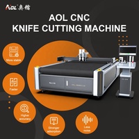 Machine de découpe numérique CNC à couteau oscillant AOYOO pour matériaux composites, fibre de verre, préimprégnés et tissus non tissés