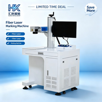 Machine de marquage laser à fibre efficace en promotion 20W 30W 50W 70W avec scanner Galvo d'origine, compatible avec les formats graphiques DXF PLT AI DWG