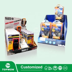 Tùy chỉnh siêu thị bán lẻ Rack hiển thị 4 Tier tông tầng hiển thị Kệ công cụ điện phụ kiện hiển thị các tông đứng - Product Image 5