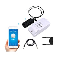 Sonoff Pow R2 Remote control nirkabel WiFi saklar ON Off 16A dengan pengukuran konsumsi daya