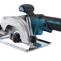 Scie circulaire électrique sans balais à une main 21V 1800W, batterie Li-ion, machine à bois industrielle portable, profondeur maximale de coupe 45 degrés