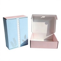 Boîtes pliantes rectangulaires en carton blanc personnalisées avec logos imprimés pour l'emballage de bijoux, de chaussettes et de lunettes ; options colorées