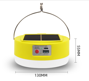 Portatile esterno illuminazione a LED USB luce solare ricaricabile con Power Pack lampada per il campeggio - Product Image 3