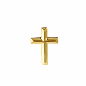 Copas Martini de Oro Sólido de 9K, 14K, 18K Personalizadas Lotus con Diseño de Cruz, Hoja y Dientes, Joyería Fina con Gemas Dentales - Product Image 2