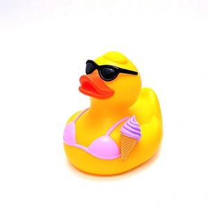 Figurine de jouet en plastique anti-stress de la série animaux Lapin de Pâques, Lion, Crème glacée, Canard - Product Image 2