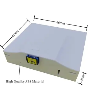 FTTR FTTX 1 ליבה סיבים אופטיים צמוד קיר מיני תיבת סיום כבל בלתי נראה מקורה 86 Odp Box