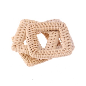 Breloques personnalisées, accessoires, matériau en rotin, fournitures de <span class=keywords><strong>bijoux</strong></span>, accessoires pour la fabrication de <span class=keywords><strong>bijoux</strong></span>, boucles d'oreilles - Product Image 4