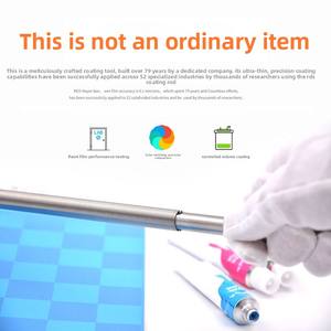 Nouvelle imprimante d'étiquettes d'impression numérique pour l'équipement de <span class=keywords><strong>test</strong></span> fil-tige enroulement <span class=keywords><strong>Meyer</strong></span> Rod 3-75 # couleur de grattoir de revêtement de moule - Product Image 3