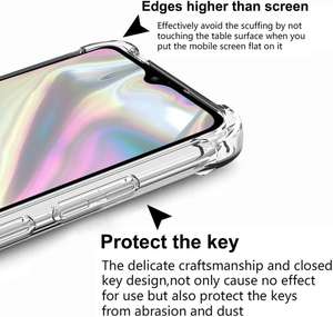 <span class=keywords><strong>Per</strong></span> <span class=keywords><strong>Samsung</strong></span> Galaxy Copertura Della Cassa A70E, Flessibile Molle di Tpu Antiurto Bumper <span class=keywords><strong>Custodia</strong></span> Protettiva Trasparente <span class=keywords><strong>Per</strong></span> La Galassia A70E Coque Telefono - Product Image 2