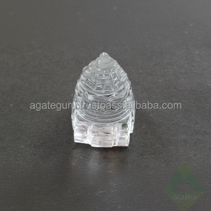 หินควอตซ์ shree Yantra คริสตัลใสธรรมชาติหินอัญมณี shree Yantra - Product Image 1