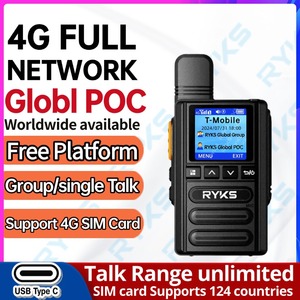 Walkkies Talkies 4G Walkie Talkie 5000Km Radio de dos vías Set inalámbrico al aire libre No para Zello Baofeng Uv 5R Quansheng - Product Image 2