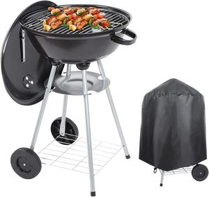 Black Charcoal <b>Kettle</b> BBQ Grill Barbecue Grill - Product Image 6