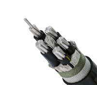 Câble en alliage d'aluminium YJHLV fourni par l'usine, 0,6/1 kV, multiconducteurs, XLPE PVC, câble d'alimentation, fil et câble électriques pour centrale solaire
