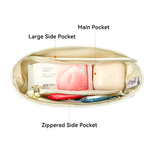 Insert de <span class=keywords><strong>sac</strong></span> Marregal Tyvek pour un rangement propre et soigné, organisateur léger et résistant aux déchirures pour sacs fourre-tout et sacs à bandoulière - Product Image 2