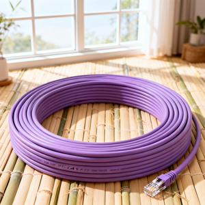 Câble Ethernet Cat8 haute performance pour les bureaux à domicile, les petites entreprises aux États-Unis et en Europe, 40 Gbps, blindé, durable, connexion <span class=keywords><strong>Internet</strong></span> rapide - Product Image 1