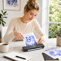 Imprimante à pochoirs de tatouage portable A4 Xprinter P84 pour les artistes tatoueurs