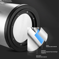 Récipients isolants pour chauffe-plats en acier inoxydable Seau à eau chaude Baril isolé portable pour le stockage des aliments chauds ou froids
