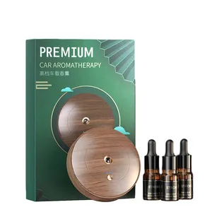 Klip penyegar udara mobil pintar kayu klip penyebar ventilasi aromaterapi parfum mobil klip - Product Image 1