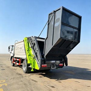 Camion compacteur à bras oscillant Dongfeng 4x2, chargement arrière hydraulique, pour déchets municipaux, directement de l'usine - Product Image 5