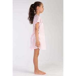 Tunique ovale à manches courtes pour filles, vêtements de nuit à col (3-4/9-10) - Product Image 2