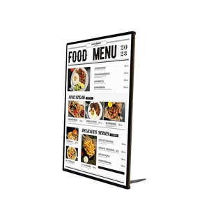 Caja de Luz Ultrafina con Pantalla Luminosa y Marco de Aluminio con Borde de Hebilla para Publicidad en Restaurantes y Centros Comerciales - Product Image 3